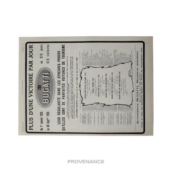 🔴 Bugatti Antique Vintage Newsprint Ad - Another Victory - Picture 7 of 10